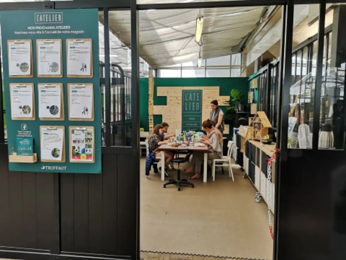 Atelier Terrarium chez Truffaut Orléans