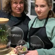 Atelier terrarium parent/enfant à Paris 11ème