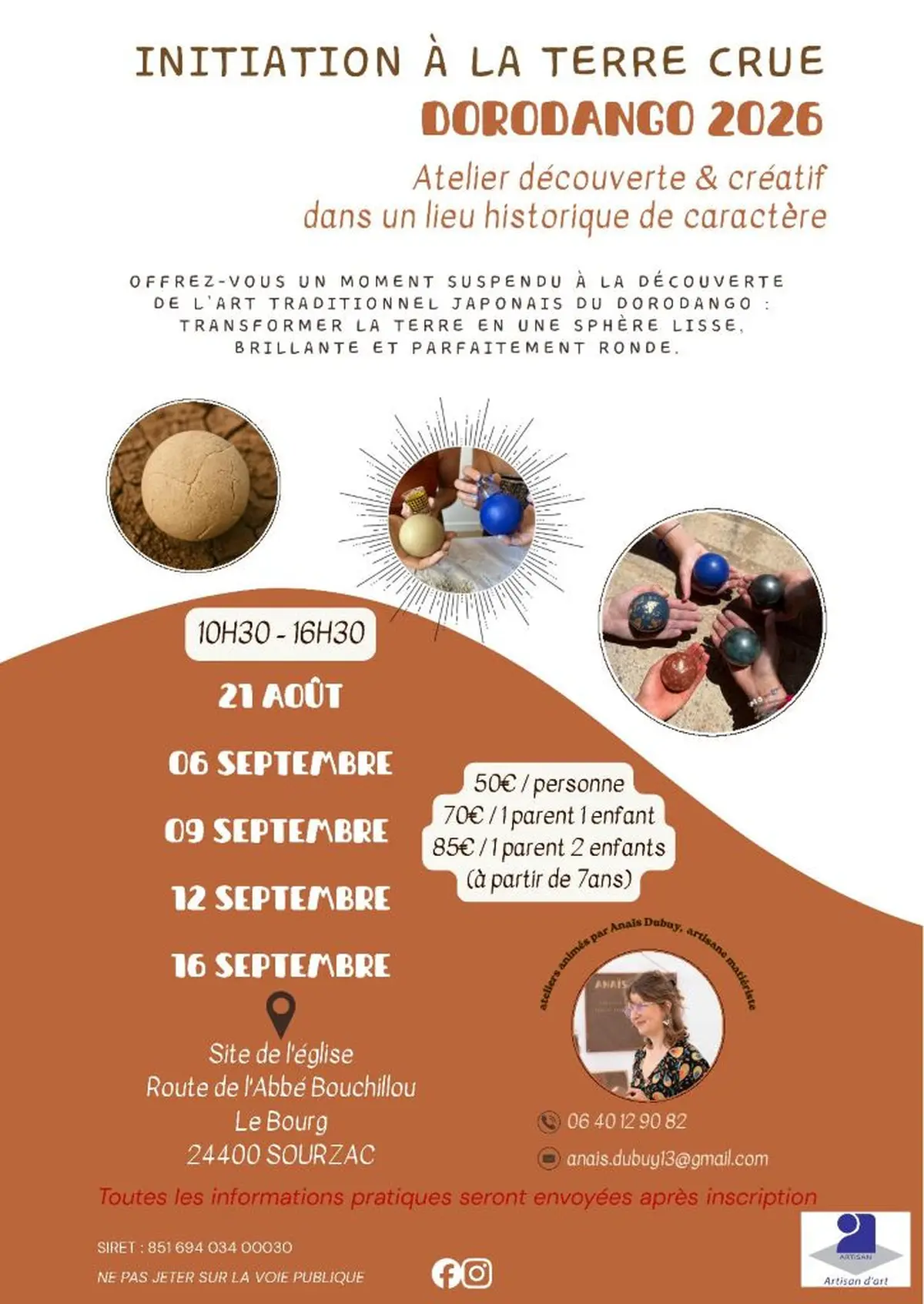 Atelier terre crue