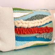 Atelier tissage d'une housse de coussin à Montauban (82)