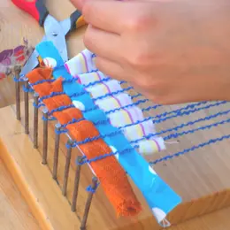 Atelier tissage pour petits et grands
