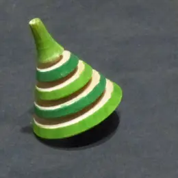 Atelier Toupie en forme de sapin de Noël