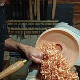 Atelier tournage sur bois &agrave; Grol&eacute;jac (24)