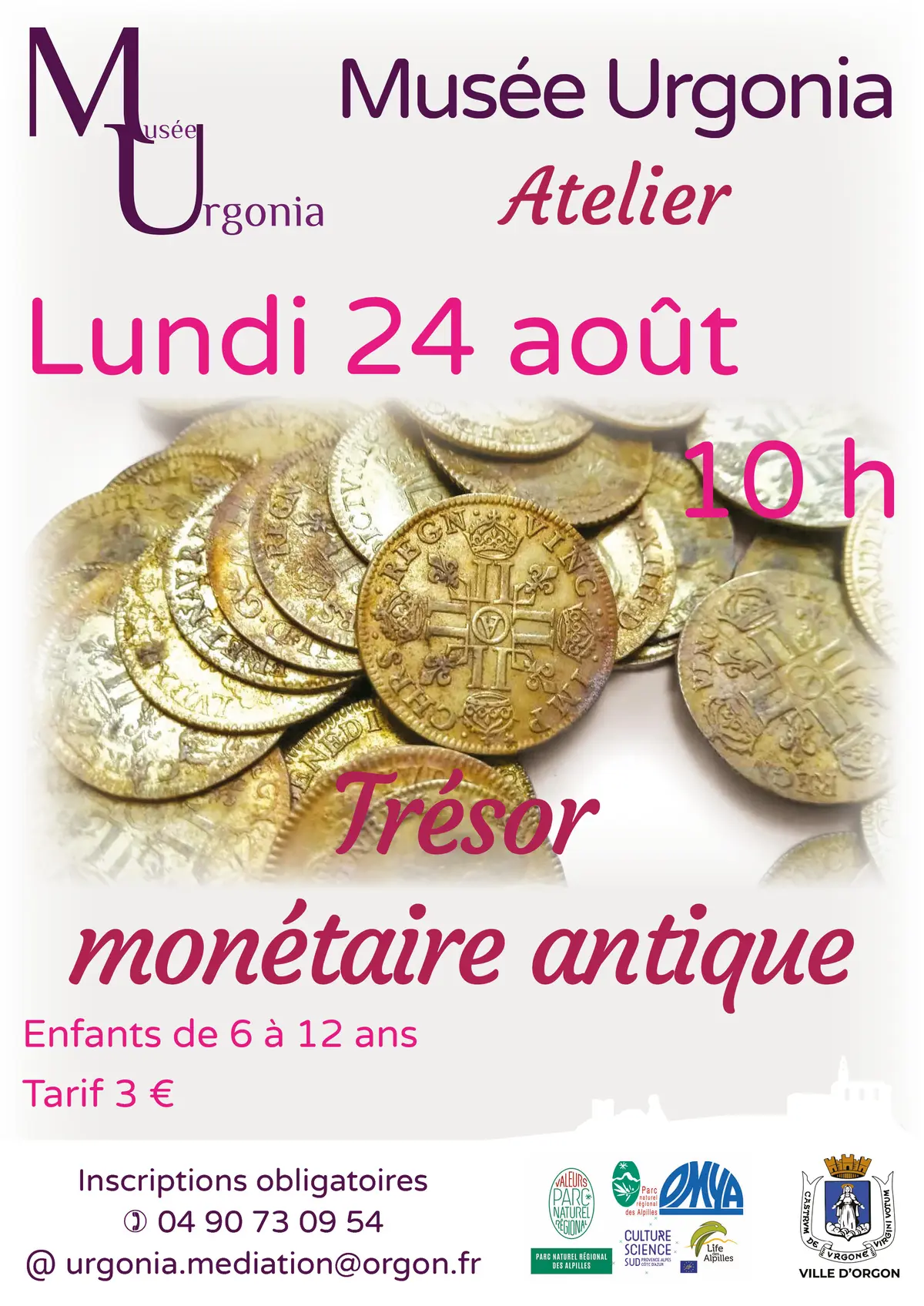 Atelier Trésors monétaires antiques