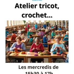 Atelier tricot, crochet... (mercredi)
