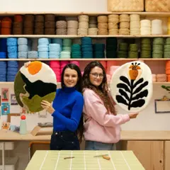 Atelier tufting création d'un tapis à Bordeaux (33)