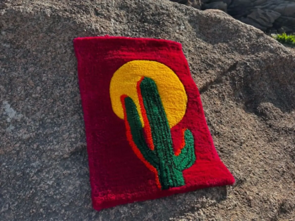 Atelier tufting d'un tapis &agrave; Plestin-les-Gr&egrave;ves (22)