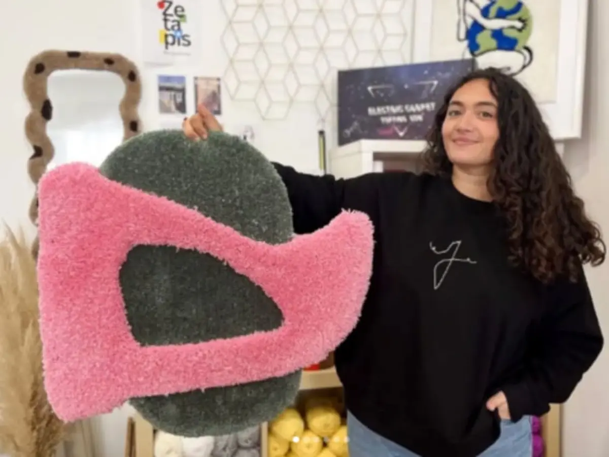 Atelier tufting tapis XL à Marseille 5ème