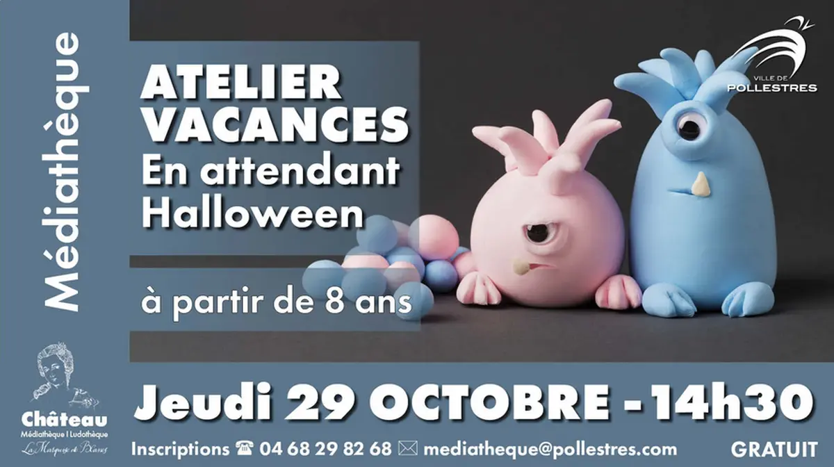 Atelier Vacances - En Attendant Halloween