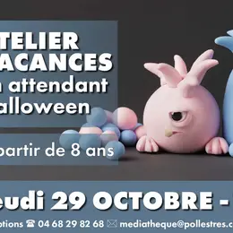 Atelier Vacances - En Attendant Halloween