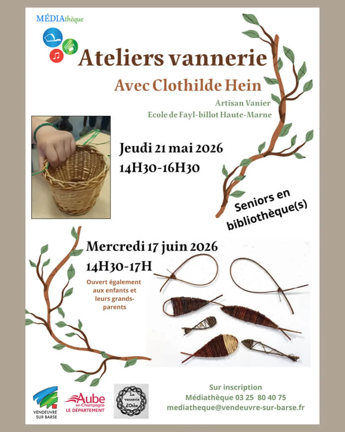 Atelier vannerie