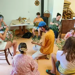 Atelier Vannerie : Dodécaèdres étoilés