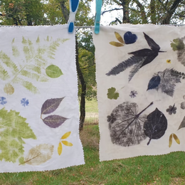 Atelier Végétal Créatif avec M.A Nature : Tatakizomé