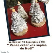 Atelier : Venez créer vos sapins de Noël