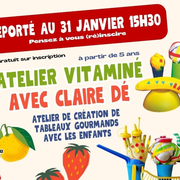 Atelier vitaminé avec Claire Dé