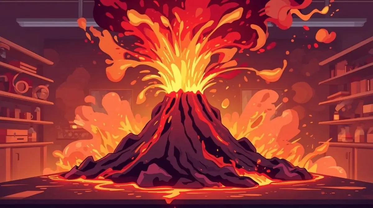 Atelier volcan au Planétarium Ludiver