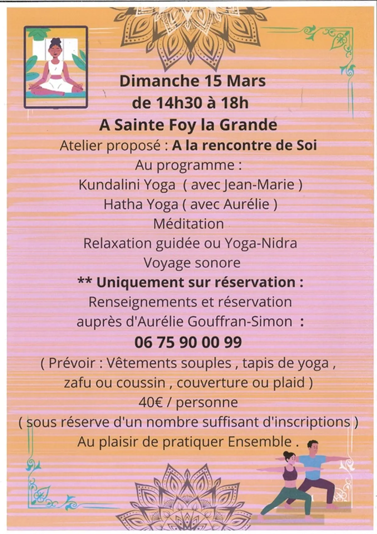 Atelier Yoga : À la rencontre de soi