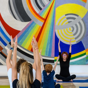 Atelier yoga au Musée d'Art Moderne