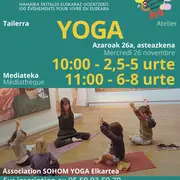Atelier Yoga en basque