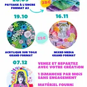 Ateliers Art multi-techniques