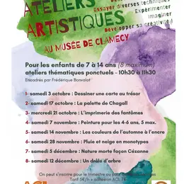 Ateliers artistiques au musée de Clamecy