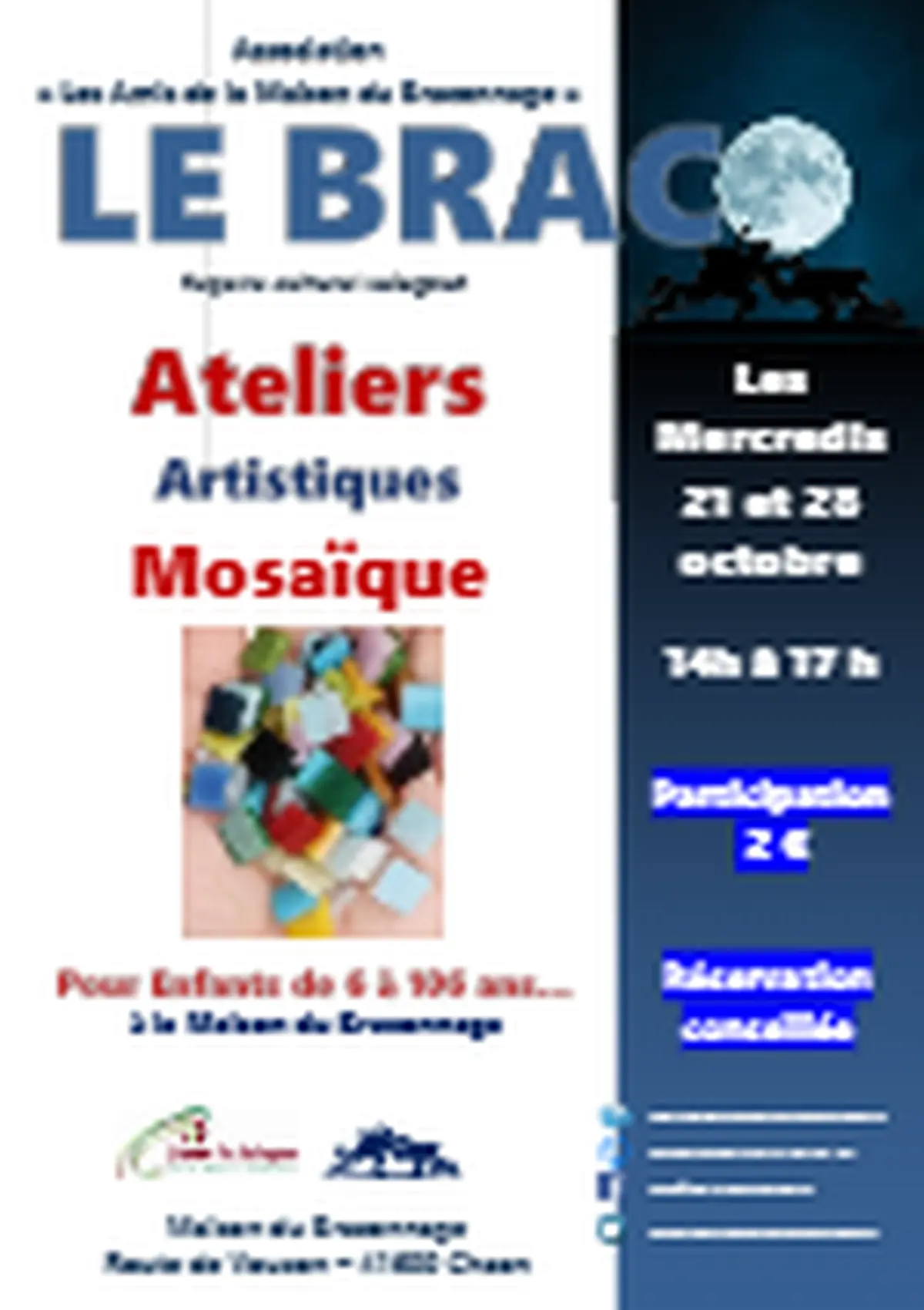 Ateliers artistiques mosaïques