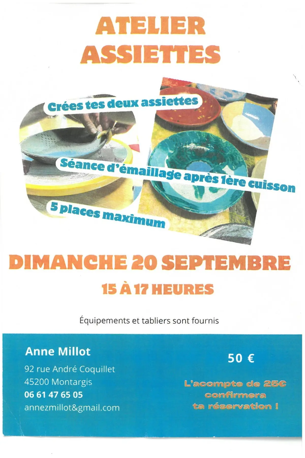 Ateliers assiettes