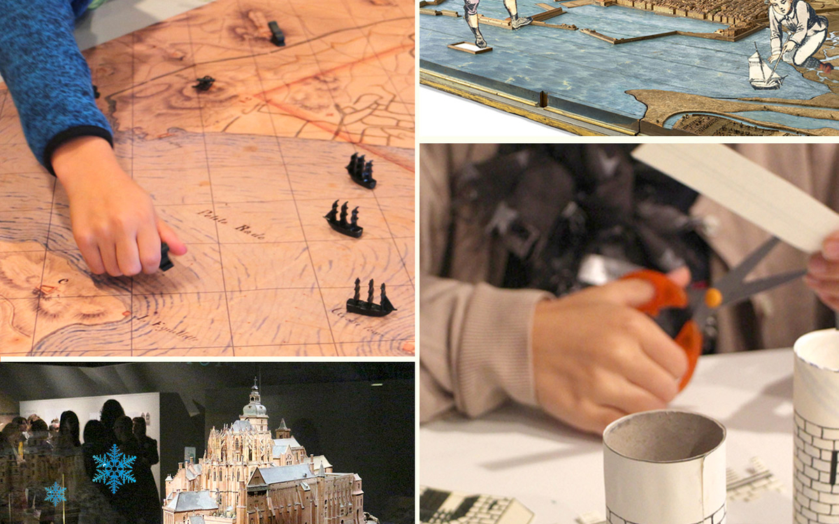 Ateliers au musée des Plans-Reliefs - vacances de Noël