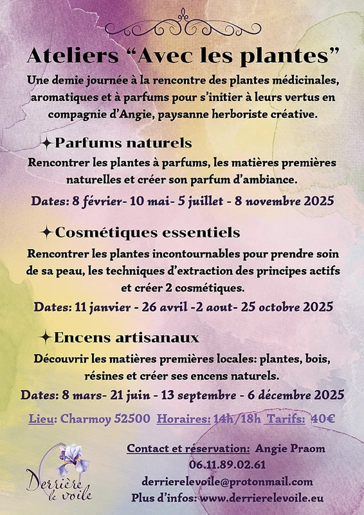 Ateliers Avec Les Plantes