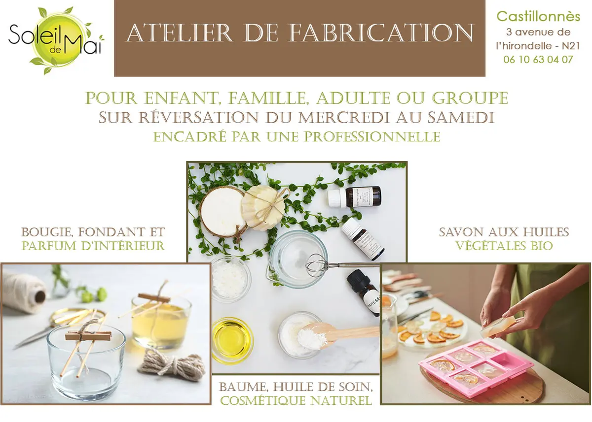 Ateliers Baume de Soin