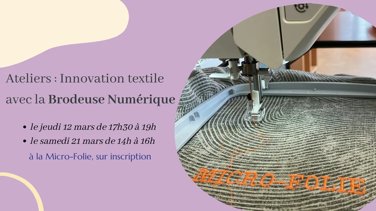 Ateliers Brodeuse Numérique