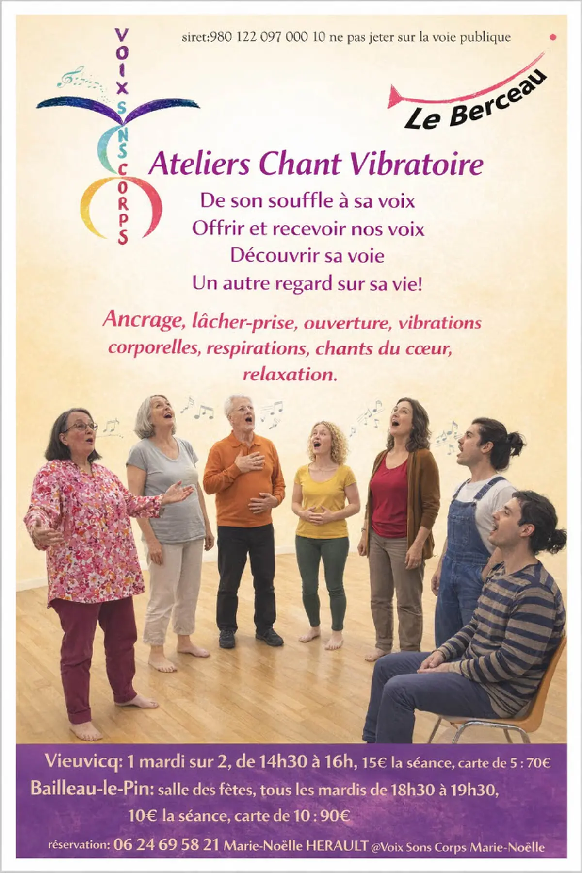 Ateliers Chant Vibratoire