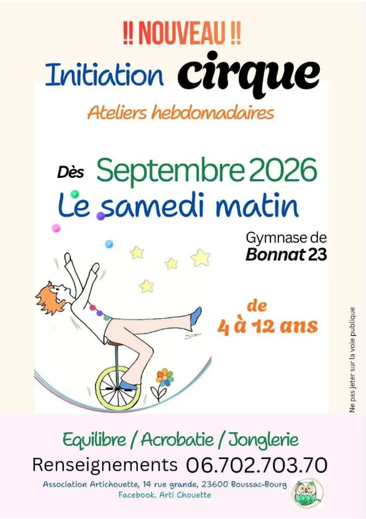 Ateliers cirque