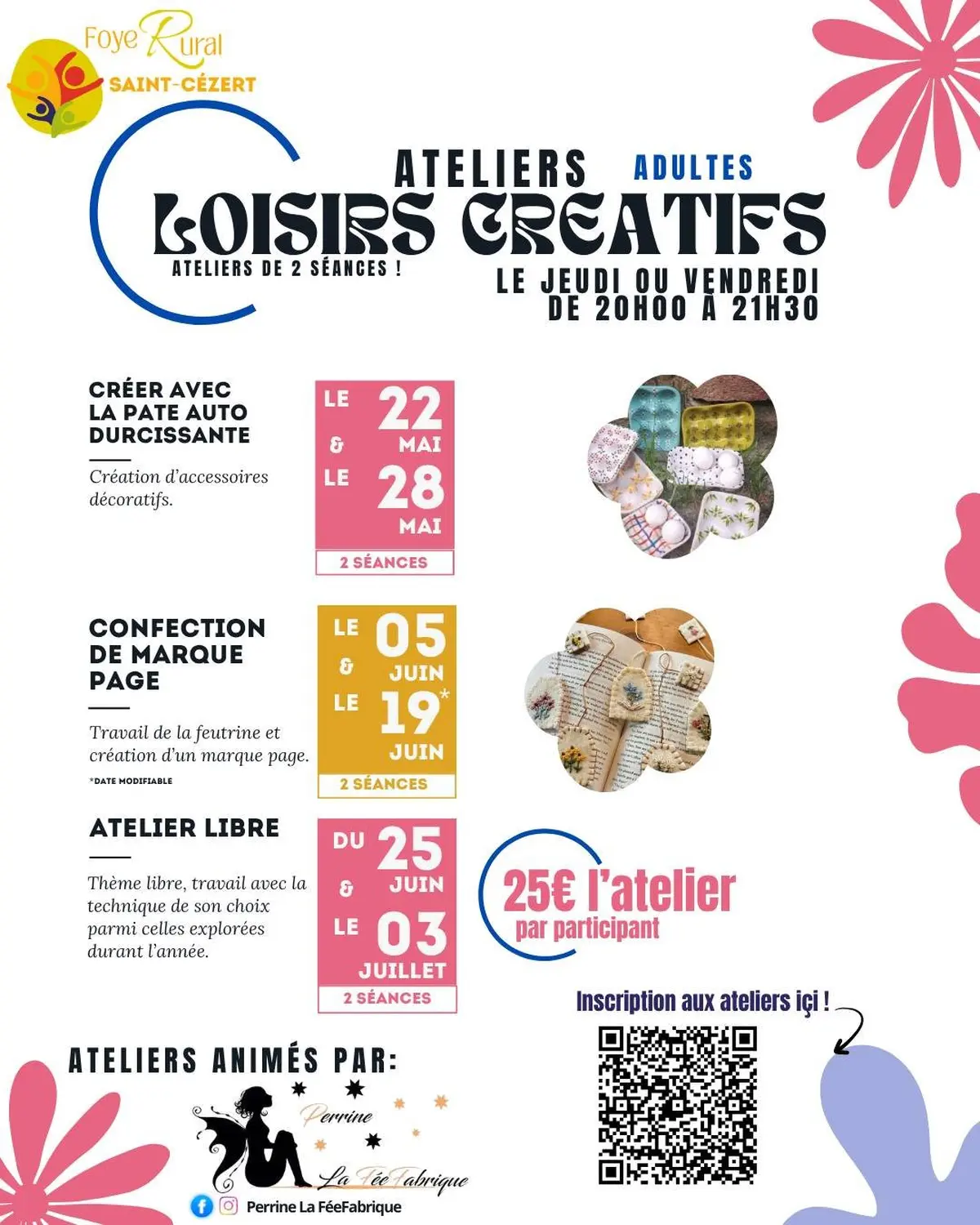 Ateliers Créatifs - Adultes