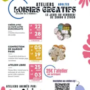 Ateliers Créatifs - Adultes