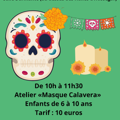 Ateliers créatifs  Masque Calavara