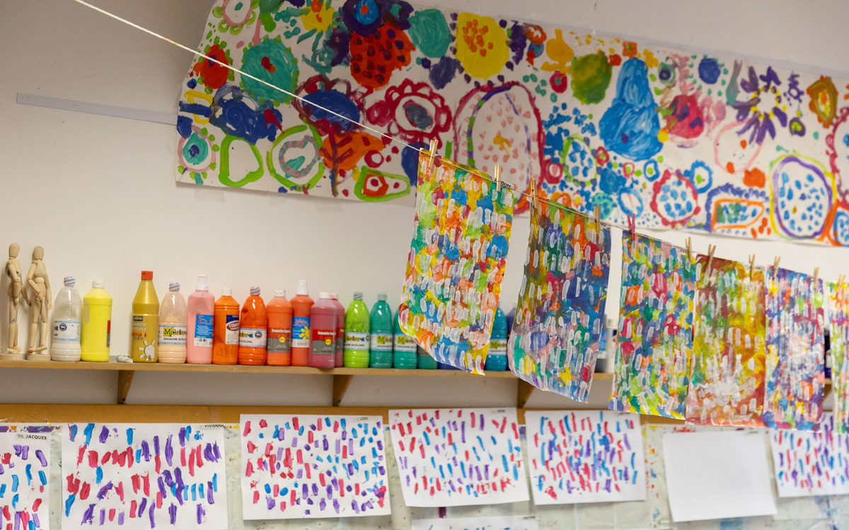 Atelier peinture pour enfants