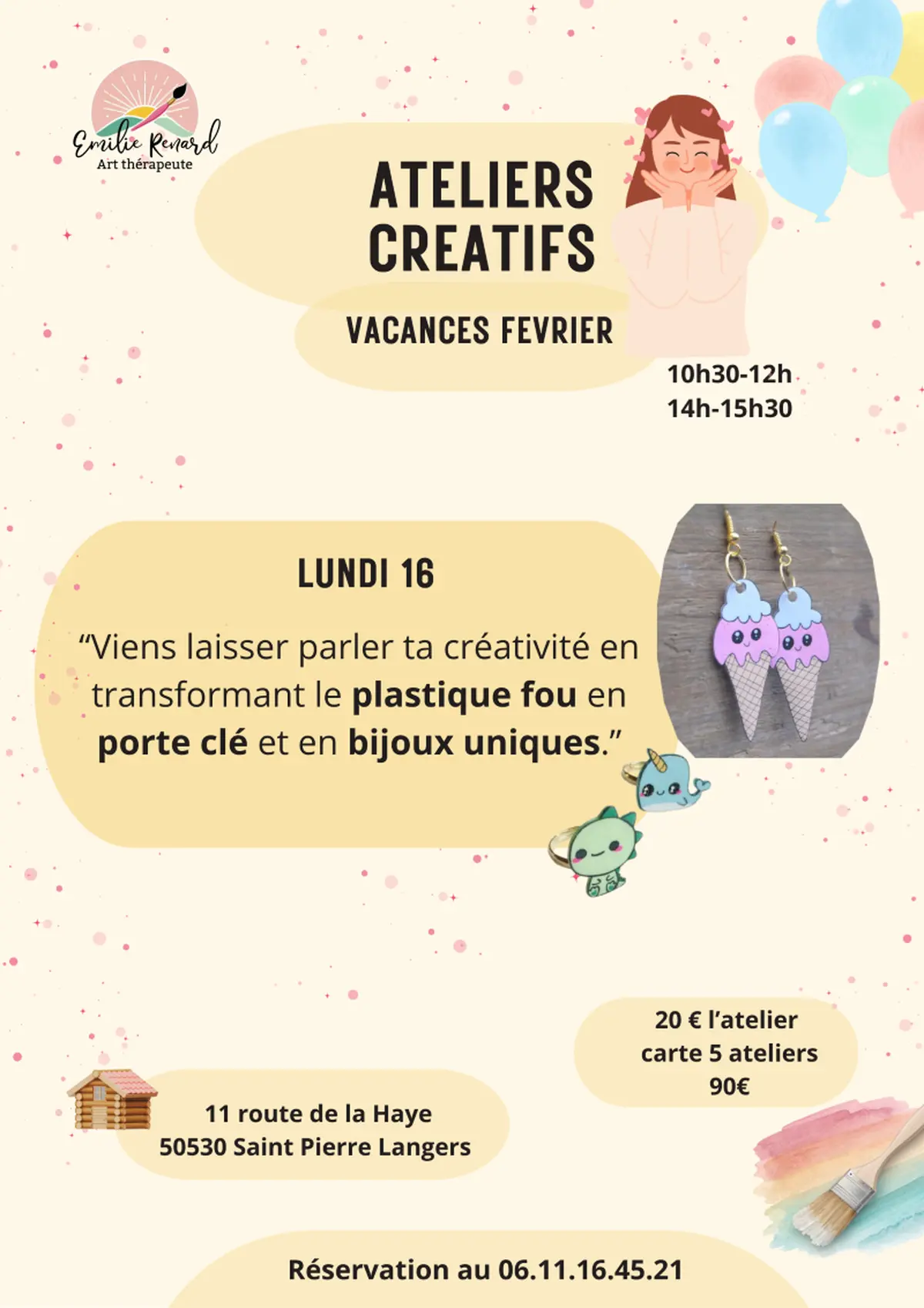 Ateliers créatifs plastique fou