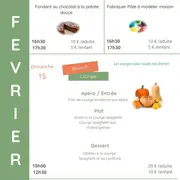 Ateliers culinaires Bio d'Ici