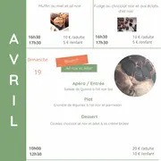Ateliers culinaires Bio d'Ici Avril