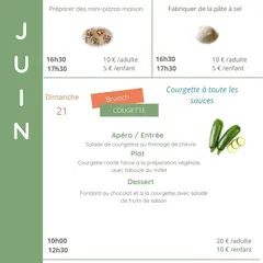 Ateliers culinaires juin à Bio d'Ici