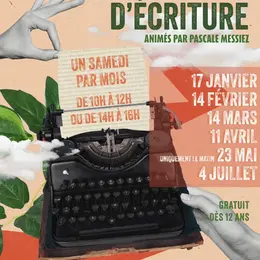 Ateliers d'écriture