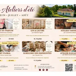 Ateliers d'été au château de Puybarban