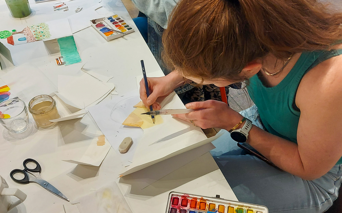 Ateliers d'été : gravure et aquarelle