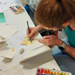 Ateliers d'été : gravure et aquarelle