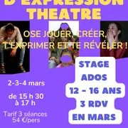 Ateliers d’expression créatrice théâtre à Figeac