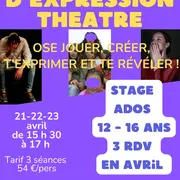 Ateliers d’expression créatrice théâtre à Figeac