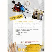 Ateliers d'initiation ou de perfectionnement à la technique du papier mâché