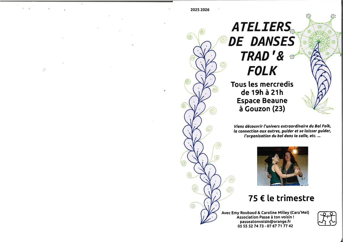 Ateliers de Danses Trad' & Folk