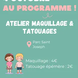 Ateliers de maquillage - Fête du gâteau basque